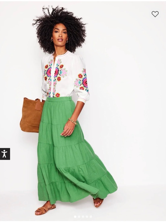Boden Dresses & Skirts - Boden Nadia Double Cloth Maxi Skirt
